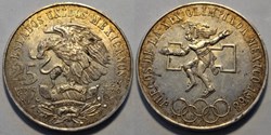 México 1968 - 25 Pesos, Olympic Games - Estados Unidos Mexicanos