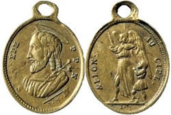 Médaillette de Saint Joseph, Allons au Ciel - XIXe