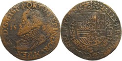 Philippe II - 1583, Jeton du Bureau des Finances de Tournai
