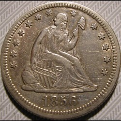 1856 New Orleans 25 Cents
