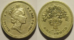 Elizabeth II - One Pound 1987 - UK