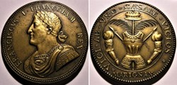 François Ier, roi de France - Médaille, Victoire de Marignan, 1515