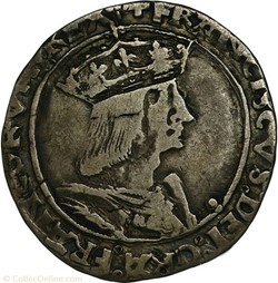 François Ier - Teston 12e Type - Lyon, ca. 1515-1540
