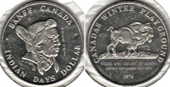 Indian-Days Dollar Token 1976 - Banff, Alberta