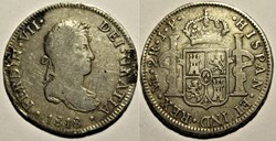 Peru - 2 Reales 1818 Lima - Fernando VII de España