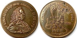 Carl von Linné - 10 Kronor 1980 Älmhult, Sweden