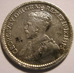 George V - 5 Cents 1917