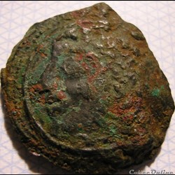 Carnutes, Gallia (Beauce) - AE20 Aigle & serpent.