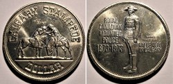 Calgary, Alberta - One Dollar Token 1973 - Stampede Dollar