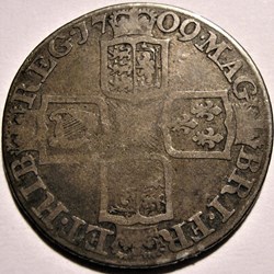 Anne - 1 Shilling, 1709 - Kingdom of Great Britain and Ireland