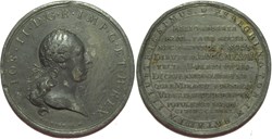 Joseph II Austrian Emperor - Medal 1781 Official visit to Batavia