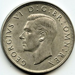 George VI - Half Crown 1946 - Great Britain (ex.2)