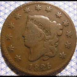 1825 One Cent