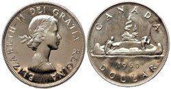 Elizabeth II - 1 Dollar 1960, Voyageur