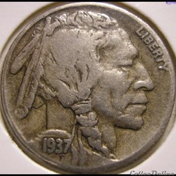 1937 Denver 5 Cents