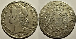 Louis XV - 1/2 Écu au bandeau 1763, Bayonne