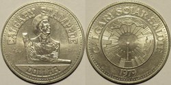 Calgary, Alberta - One Stampede Dollar 1979 - Calgary Solar Salute