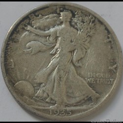 1935 Denver Half Dollar