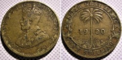 George V - 1 Shilling 1920 - West Africa