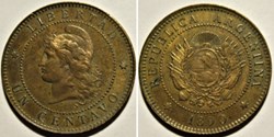 Argentina - Un Centavo 1890