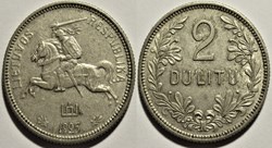 Lithuania, Republic of - Du Litų 1925