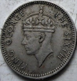 George VI - 5 Cents 1950 - Malaysia