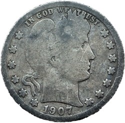 1907 New Orleans Quarter $