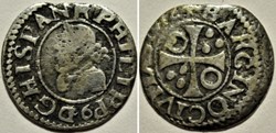 1612 Barcelona - Medio Real (½ Croat) - Felipe III de España