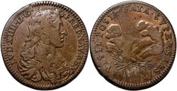 Louis XIV - Jeton c.1667 - Revenus Casuels