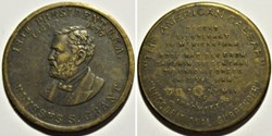 18 th. President USA Ulysses S. Grant, 1869-1877 - Token 1970'
