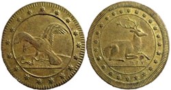 Spiel Marke, Token 19th.