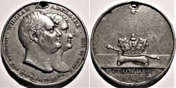 William IV & Adelaide - 1831 Coronation Medal, Great Britain