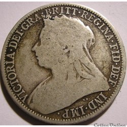 Victoria - One Florin 1896 - Kingdom of Great Britain