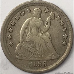 1856 Half Dime