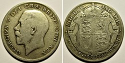 George V - Half Crown 1922 - Great Britain