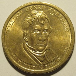 William Henry Harrison - 2009 One Dollar, Philadelphia Mint