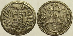 1671 Silesia, 3 Pfennige - Leopold I Holy Roman Emperor (2 ex.)