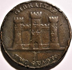 Victoria - Two Quarts 1842/1 - Gibraltar