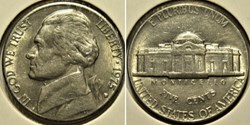 1975 Five Cents Jefferson, Denver - Low Mintmark