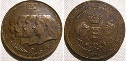 Victoria & the Royal Family - 1897 Diamond Jubilee Token - UK