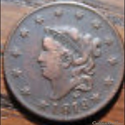 1818 One Cent (ex.3)