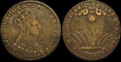 Louis XIV - 1654, Médaille du sacre à Reims
