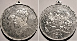 George V & Mary - 1911 Coronation Medal Souvenir