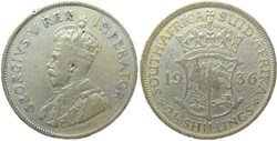 George V - 2½ Shillings 1936 - South Africa