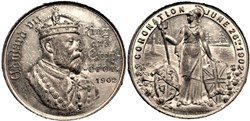 Edward VII - 1902 Coronation Medal, Britannia - UK