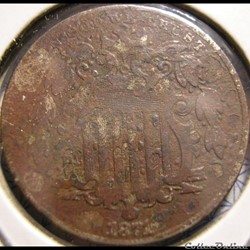 1871 5 Cents