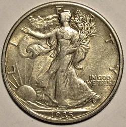 1935 Half Dollar