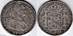 México - 8 Reales 1794 Mexico - Carlos IV de España