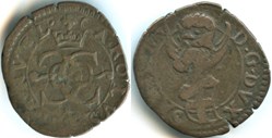 1597 Duché de Savoie, 1/2 Soldo, Chambéry - Carlo Emanuele I