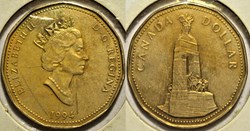 Elizabeth II - One Dollar 1994 - National War Memorial